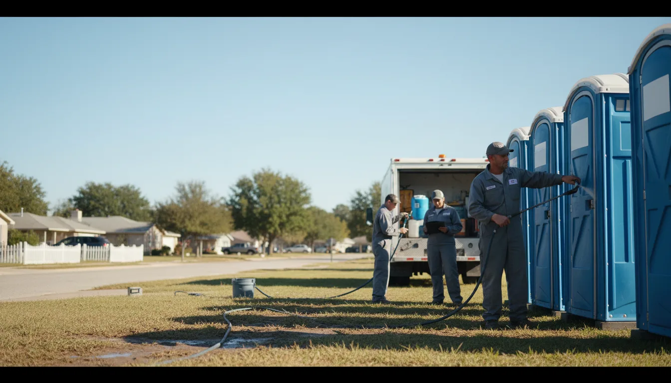 Long-Term Portable Toilet Rental in Taylor, MI near me